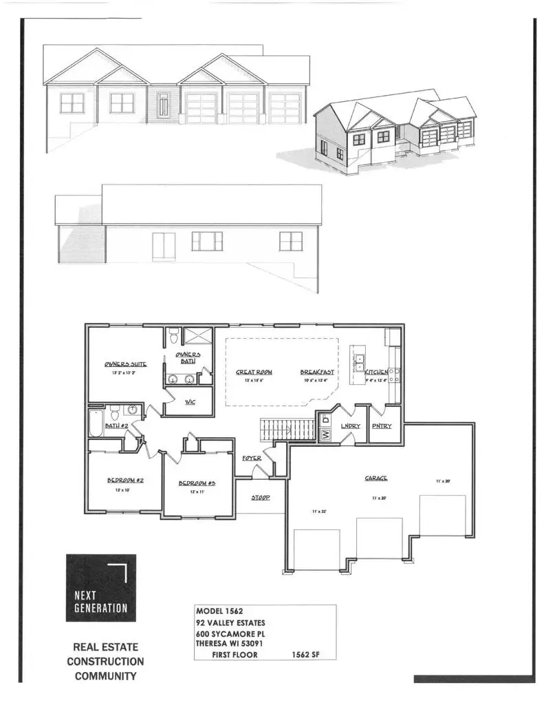 600 Sycamore PLACE, Theresa, WI 53091 - Image #1