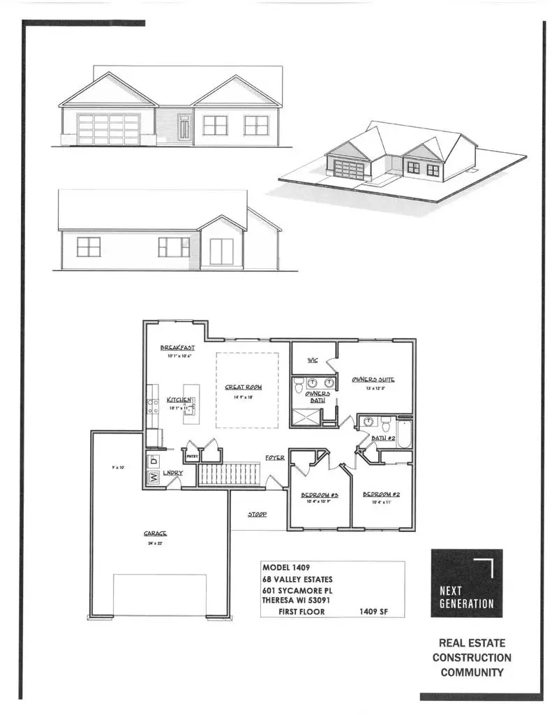 601 Sycamore PLACE, Theresa, WI 53091 - Image #1