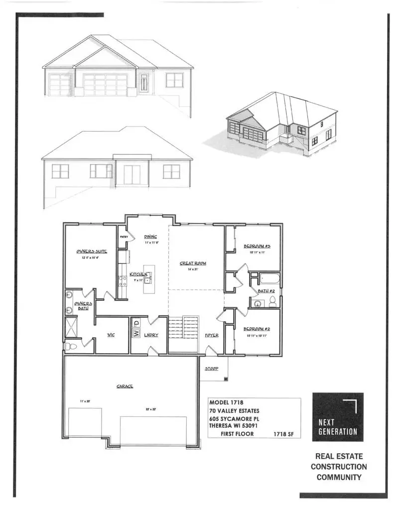 605 Sycamore PLACE, Theresa, WI 53091 - Image #1