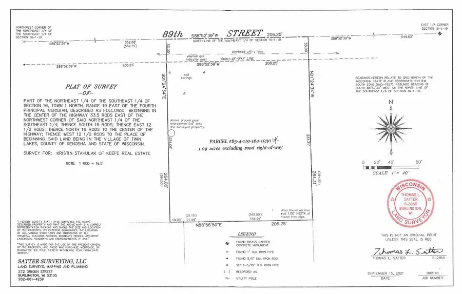 411 89TH STREET, Twin Lakes, WI 53181 - Image #2