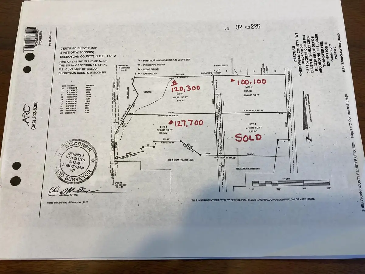Lt3 MOWTOWN DRIVE, Waldo, WI 53093 - #1