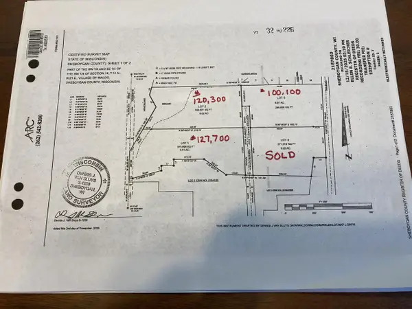 Lt3 MOWTOWN DRIVE, Waldo, WI 53093