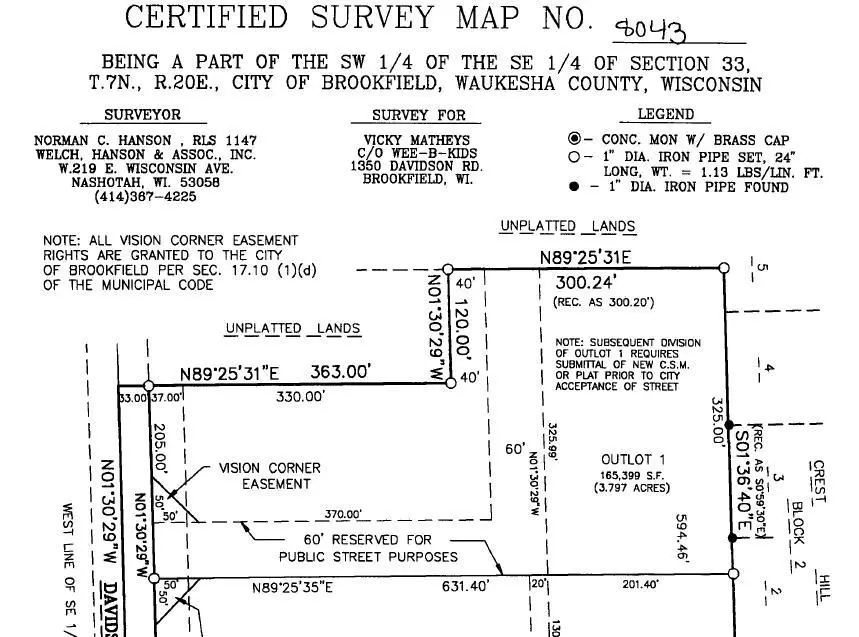 Lt1 DAVIDSON ROAD, Brookfield, WI 53045 - #3