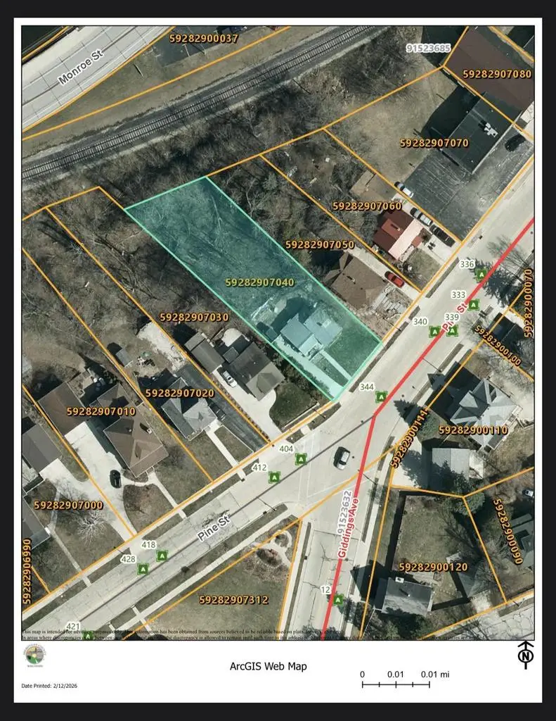 344 PINE STREET, Sheboygan Falls, WI 53085 - #3