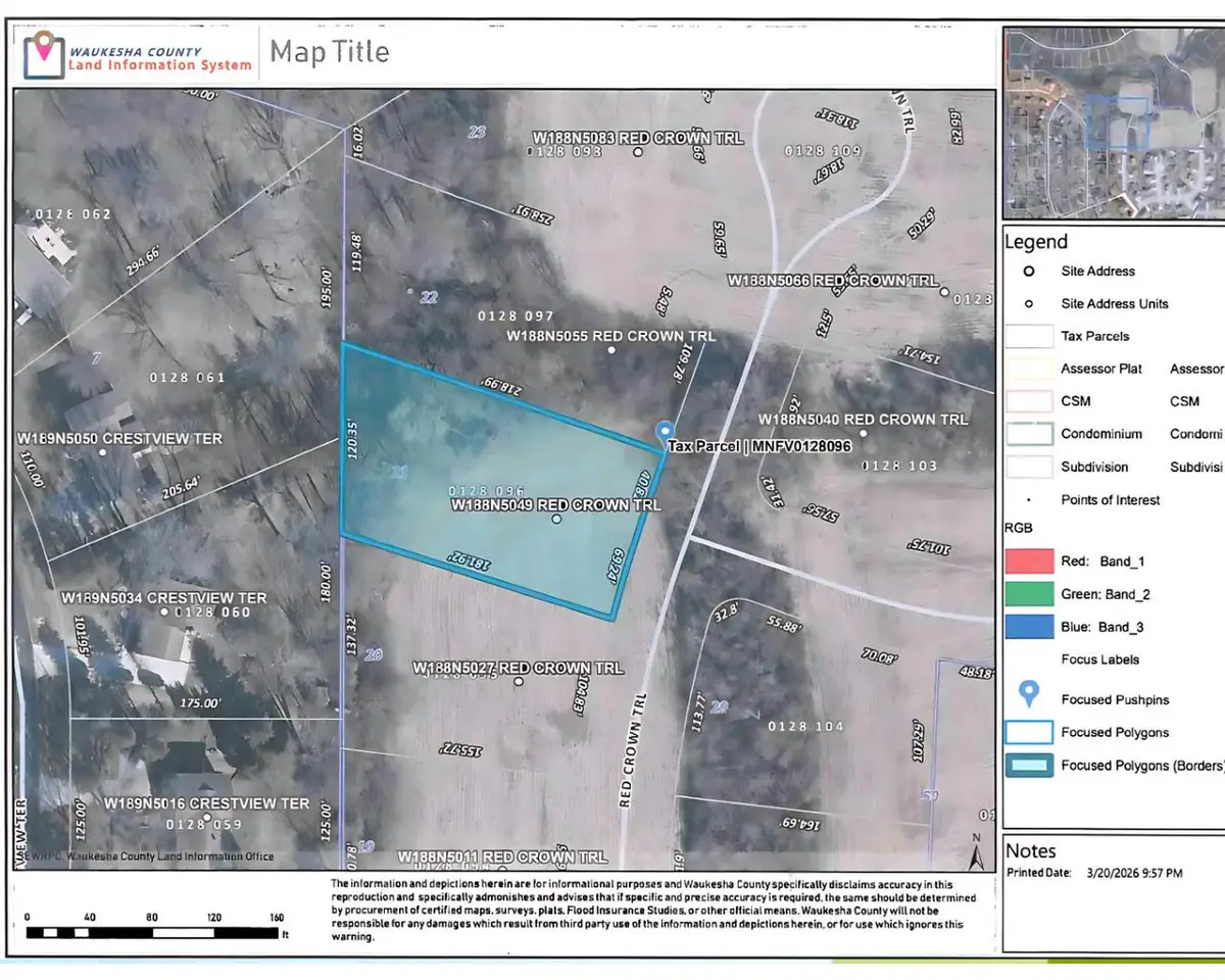 W188N5049 RED CROWN TRAIL, Menomonee Falls, WI 53051 - #1