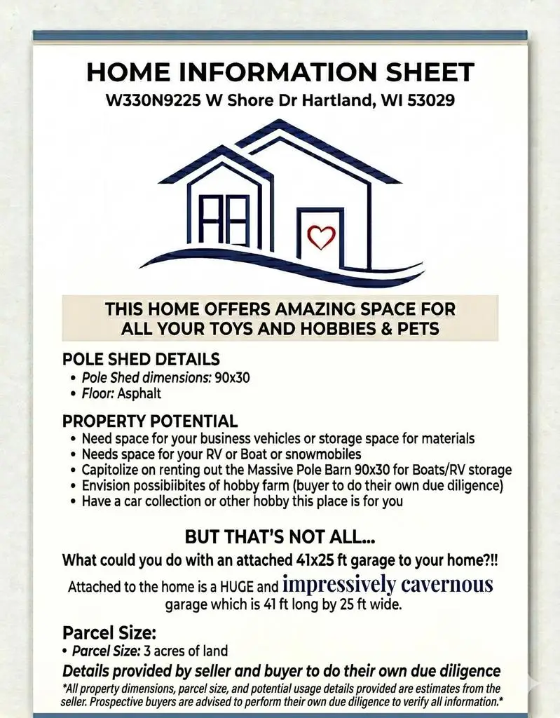 W330N9225 Shore DRIVE, Hartland, WI 53029 - #3