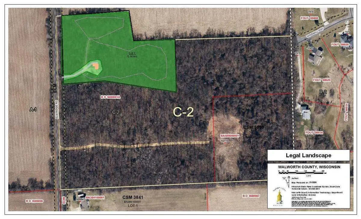 Lt1 ELM RIDGE ROAD, Darien, WI 53114 - #1