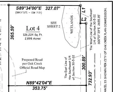 Lt4 S JUDITH PLACE, Oak Creek, WI 53154