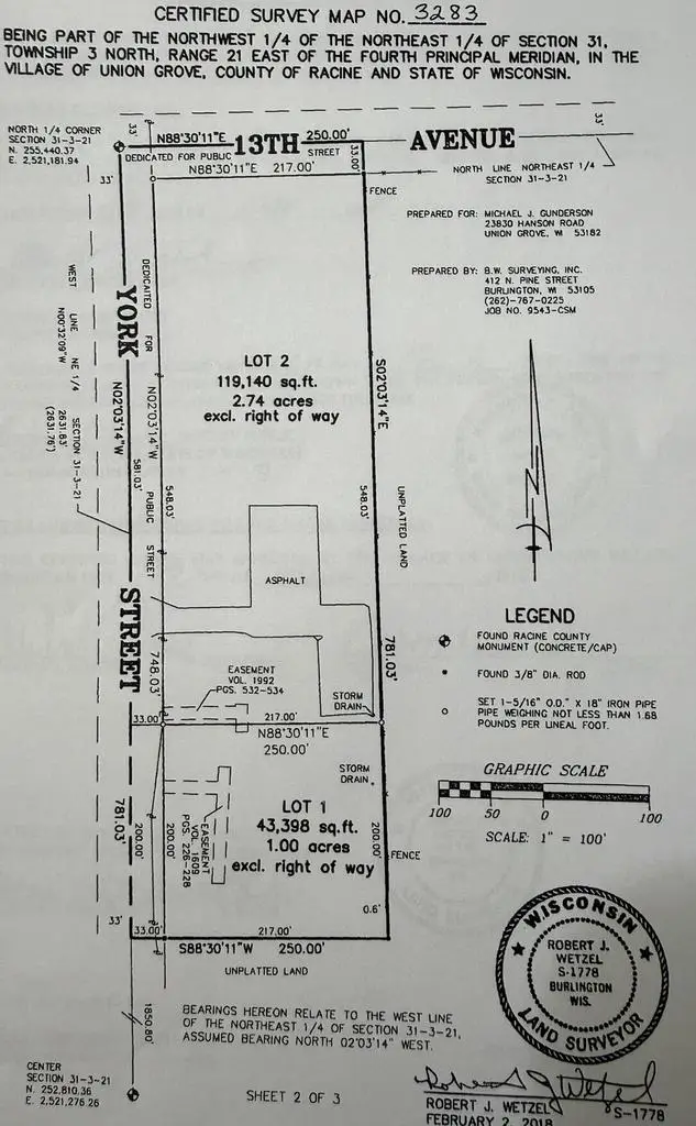 Lt1 YORK STREET, Union Grove, WI 53182 - #3
