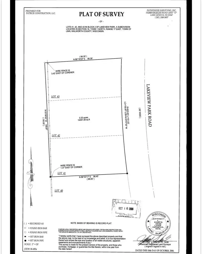 Lt39 LAKEVIEW PARK DRIVE #-43, Lake Geneva, WI 53147 - #2
