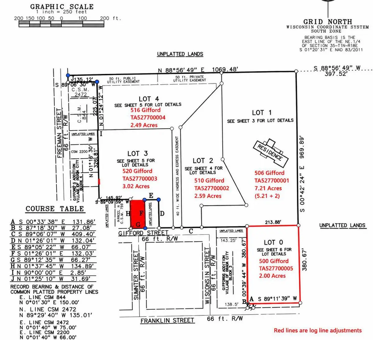 Lt3 GIFFORD STREET, Genoa City, WI 53128 - #1