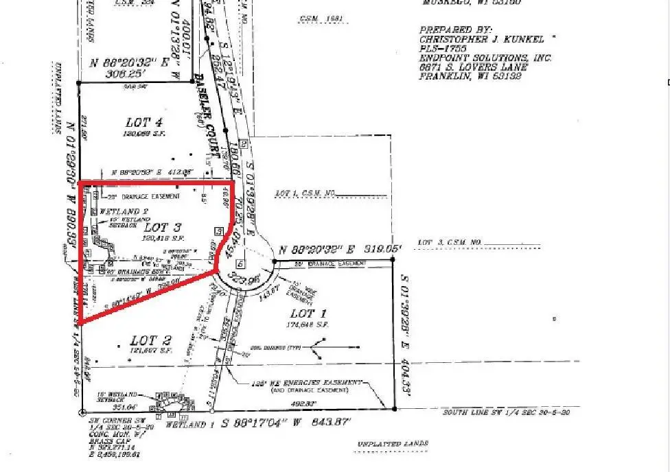 Lt3 BASELER COURT, Muskego, WI 53150 - #1