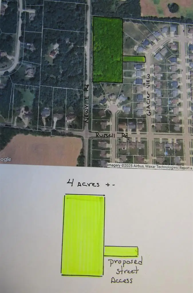4 acres +- Glacier View Court, Milton, WI 53563 - #1