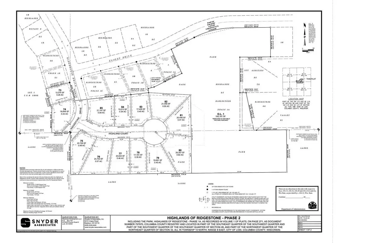 Lot 78 Highland Court, Lodi, WI 53555 - #1