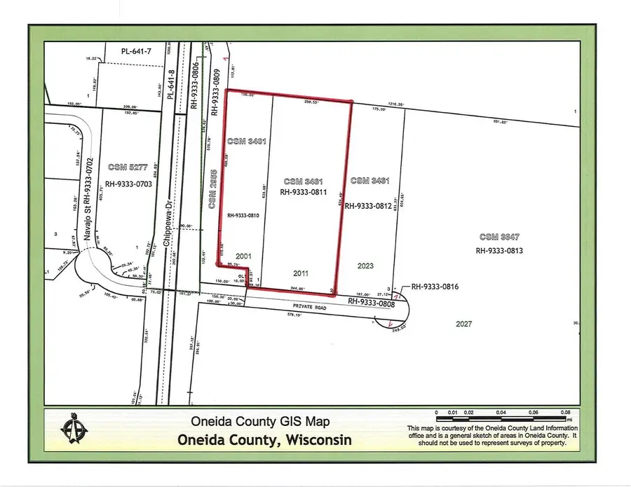 5.75 acres Navajo Street, Rhinelander, WI 54501 - #3