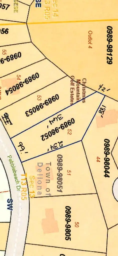 Lot 52 Pebblebeach Drive, Wisconsin Dells, WI 53965 - #1