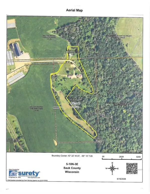 S7304 Sandusky Road, Hillpoint, WI 53937