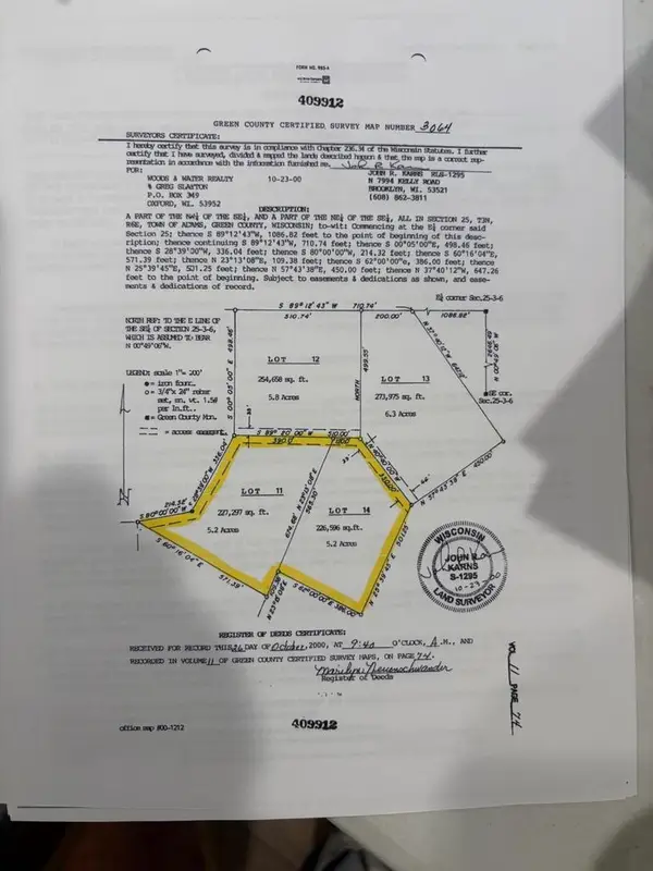 5450 Skinner Hollow Rd. Road, Monroe, WI 53566