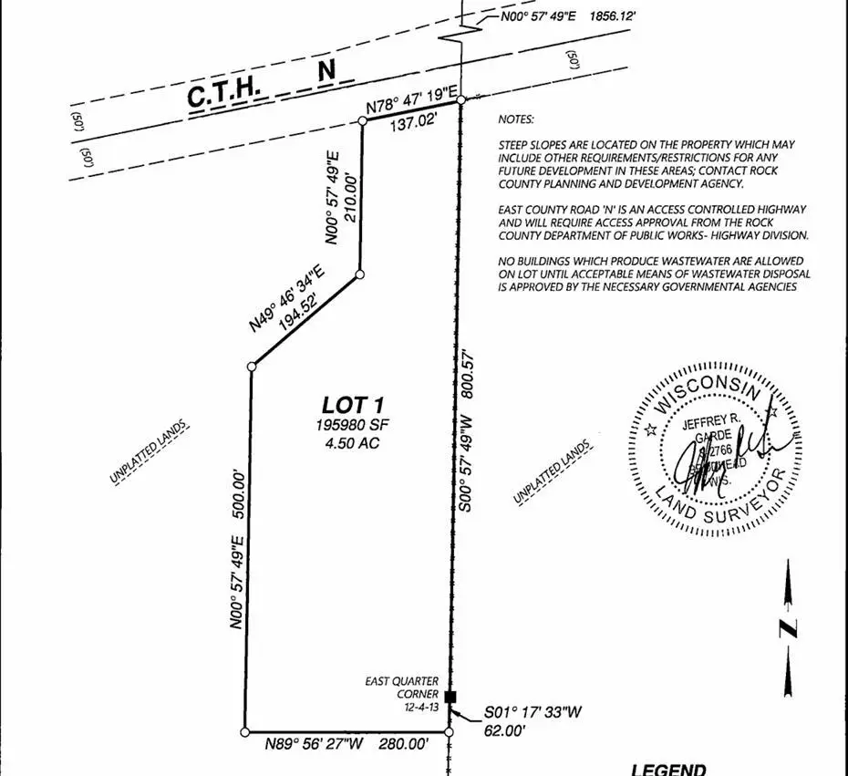 E County N Road, Milton, WI 53563 - #1
