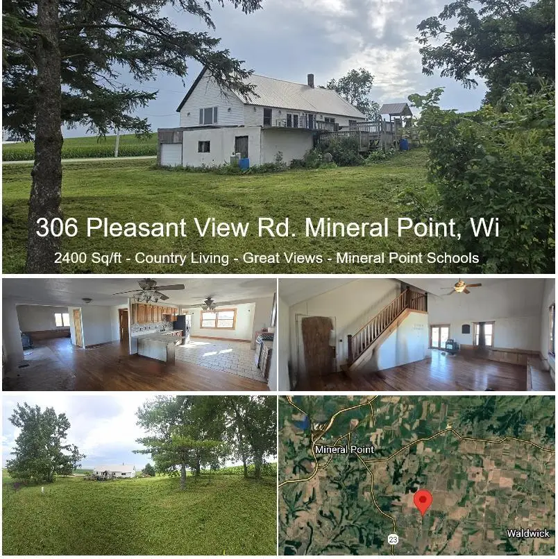 306 Pleasant View Road, Mineral Point, WI 53565 - #1