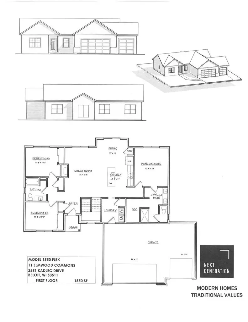 2551 Kadlec Drive, Beloit, WI 53511 - #2