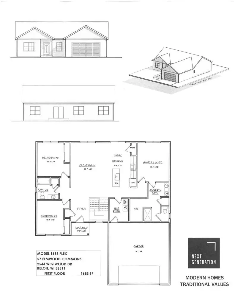 2544 Elmwood Drive, Beloit, WI 53511 - #2