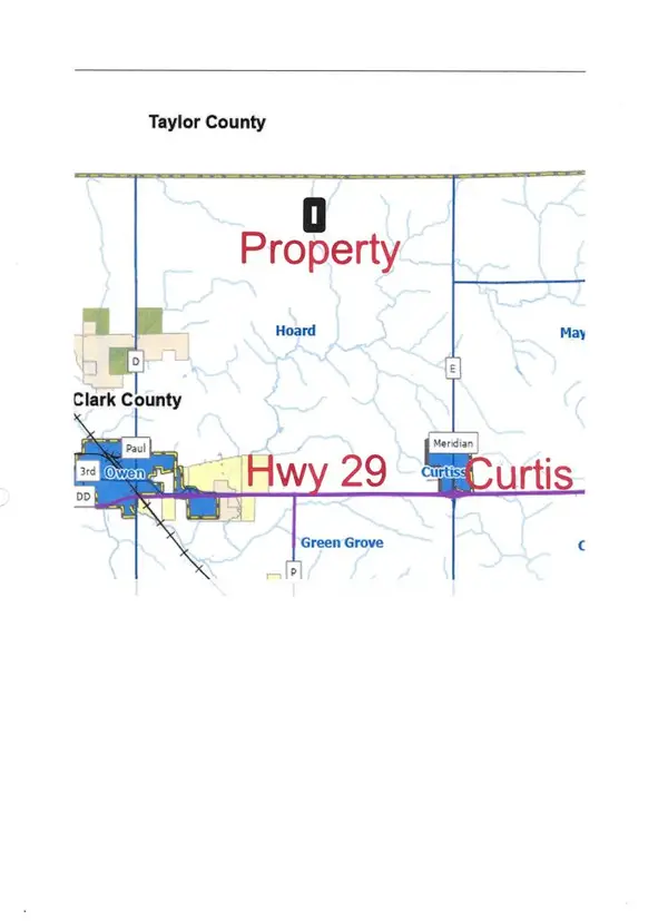 01 HICKORY ROAD, Curtiss, WI 54422