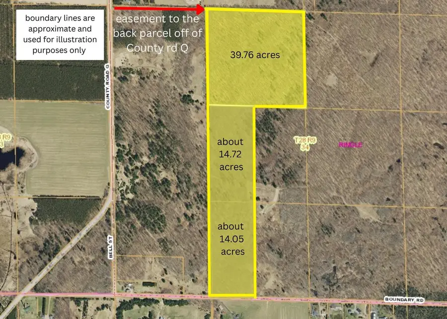 68.53 acres BOUNDARY ROAD, Ringle, WI 54471 - #2