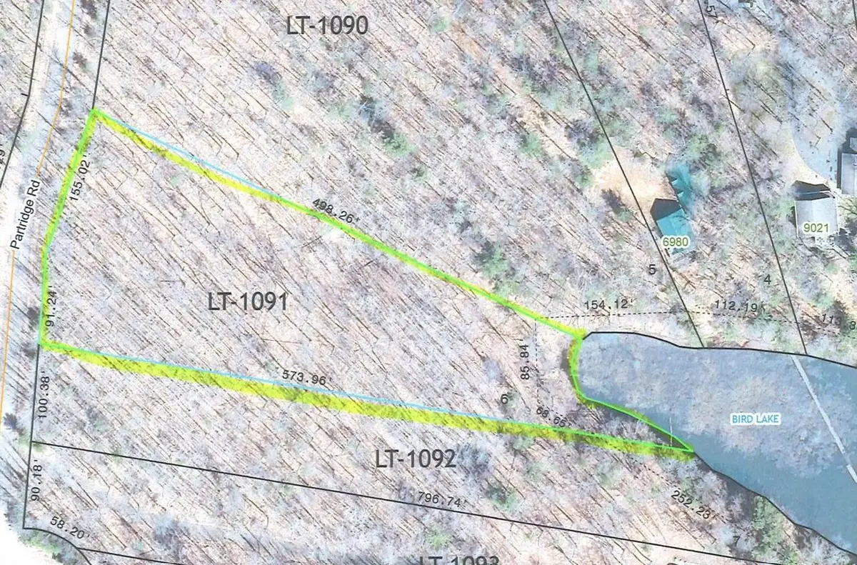 On PARTRIDGE ROAD #Lot 6, Lake Tomahawk, WI 54539 - #1