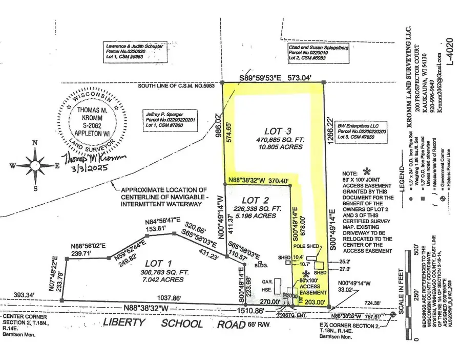 LIBERTY SCHOOL ROAD, Omro, WI 54963 - Image #2