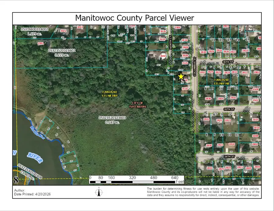 3518 COLUMBUS STREET, Two Rivers, WI 54241 - #2