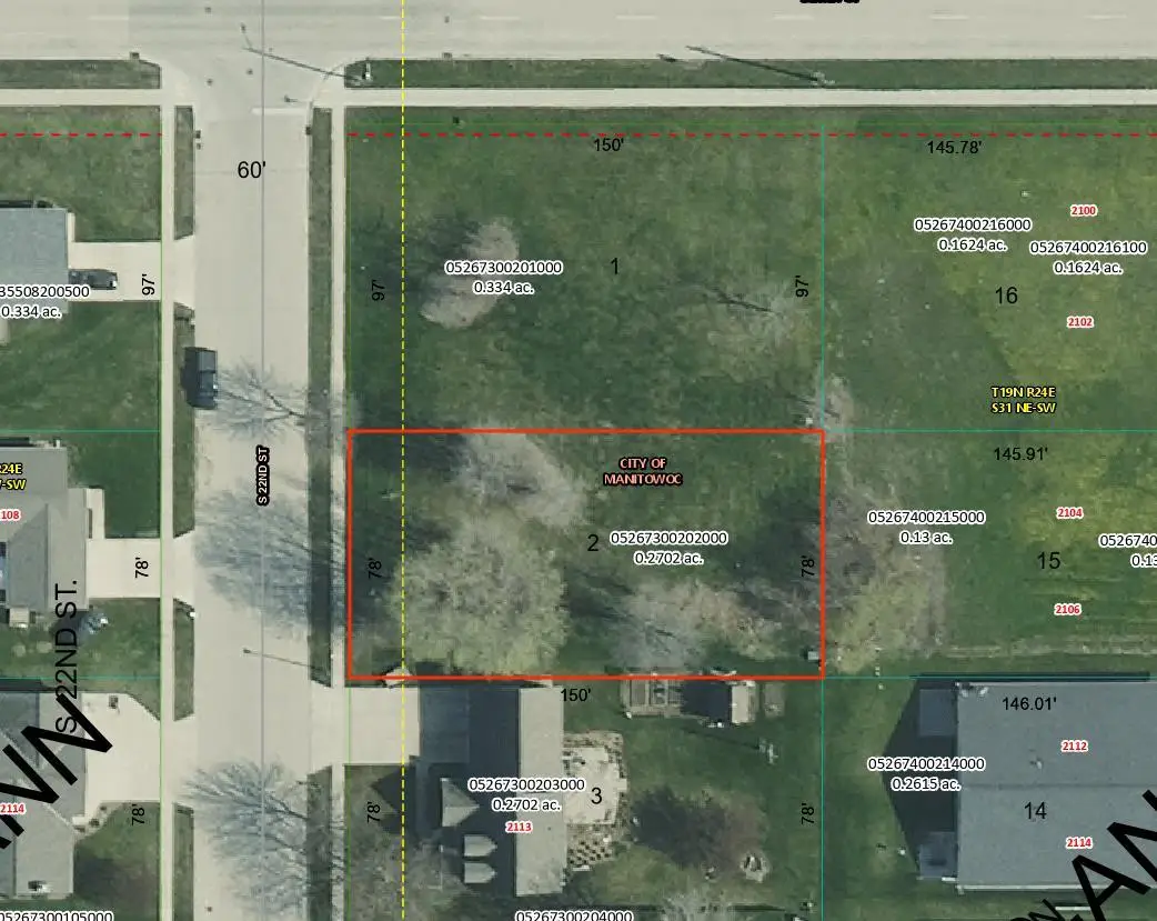 S 22ND STREET, Manitowoc, WI 54220 - #1