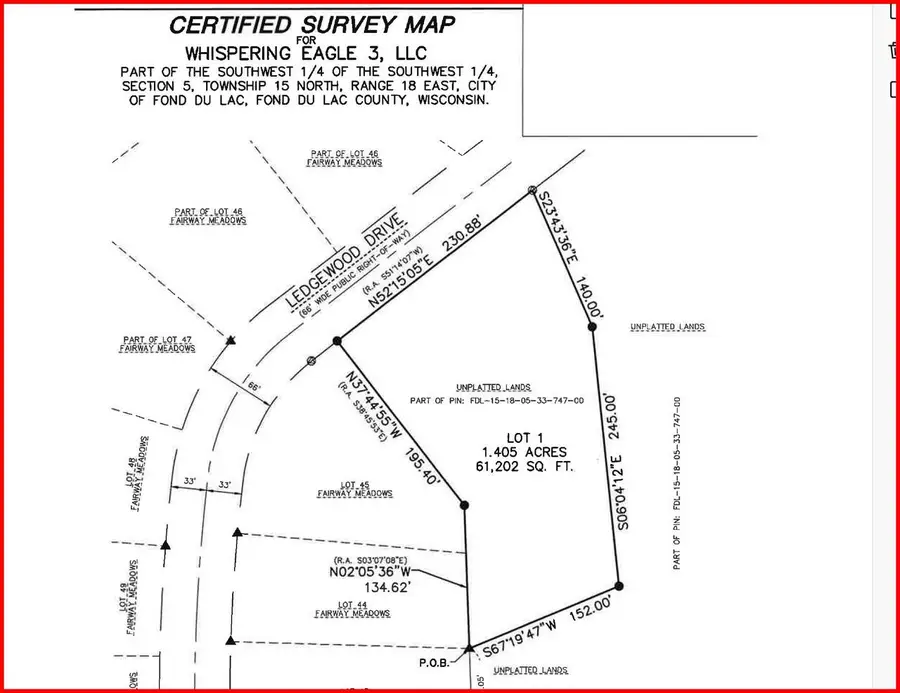 LEDGEWOOD DRIVE, Fond Du Lac, WI 54937 - #2