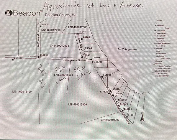 11580 E South Lake Blvd, Lake Nebagamon, WI 54849