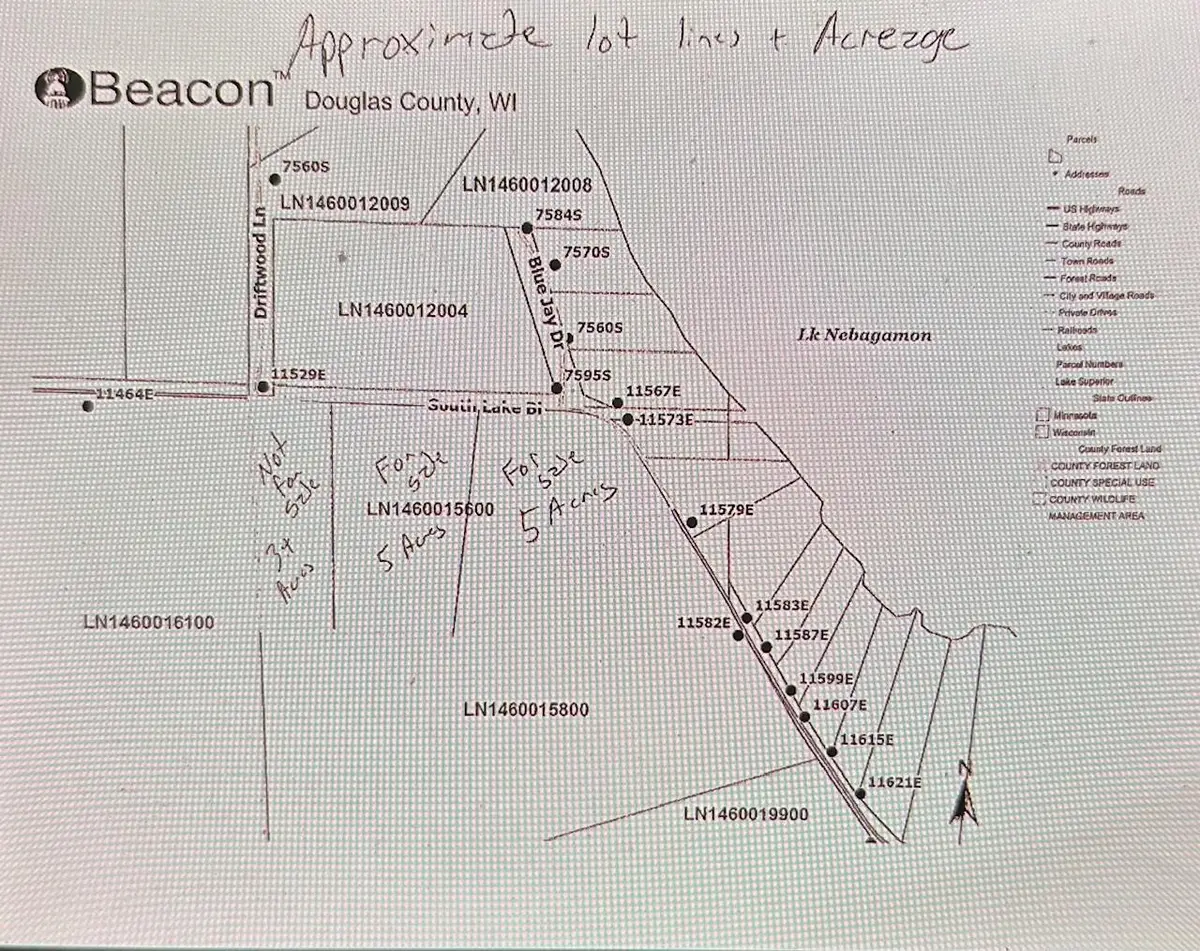 11540 E South Lake Blvd, Lake Nebagamon, WI 54849 - #1