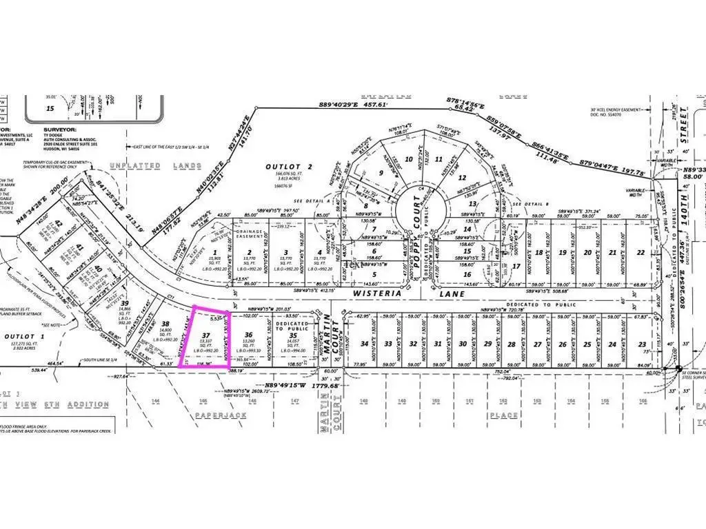 1182 (Lot 37) Wisteria Lane, New Richmond, WI 54017 - #1