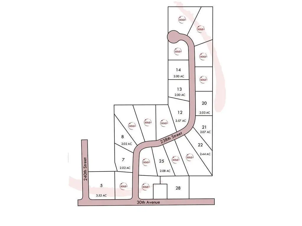 318 (Lot 25) 238th Street 238th St., Osceola, WI 54020 - #1
