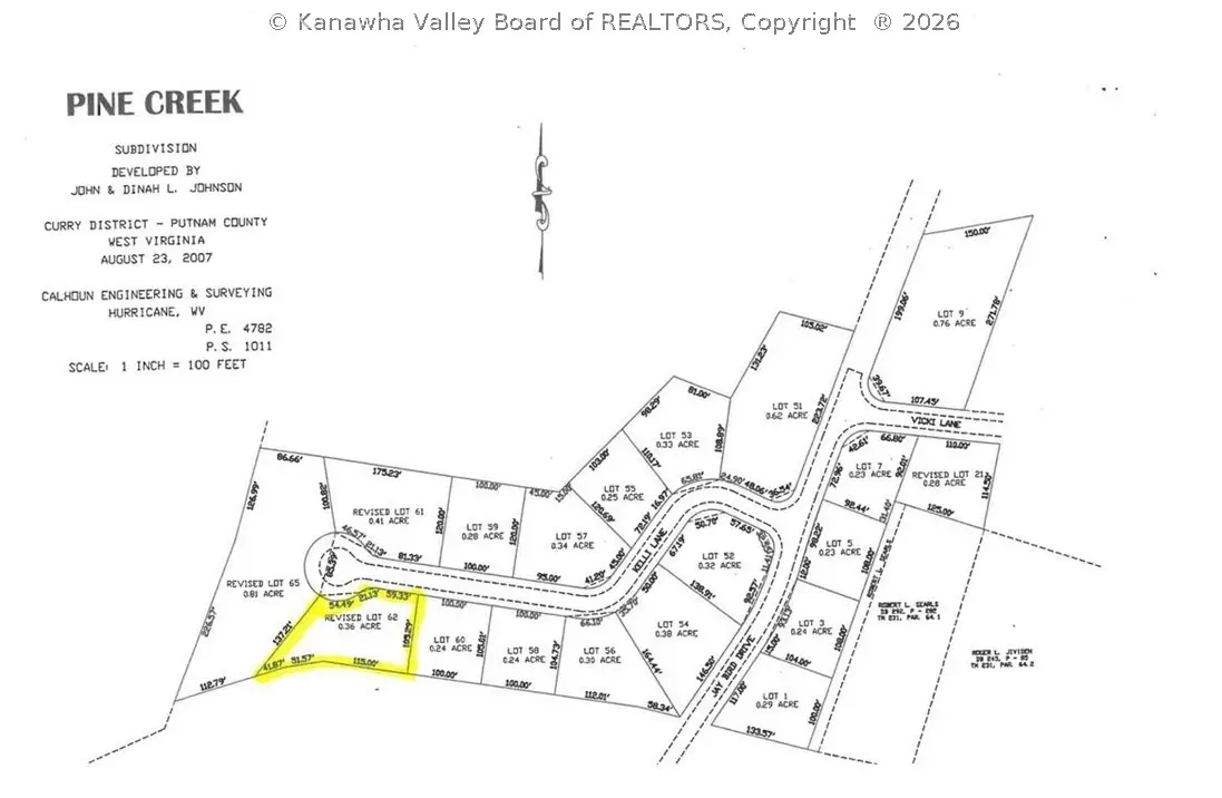 Lot 62 Pine Creek, Hurricane, WV 25526 - #1