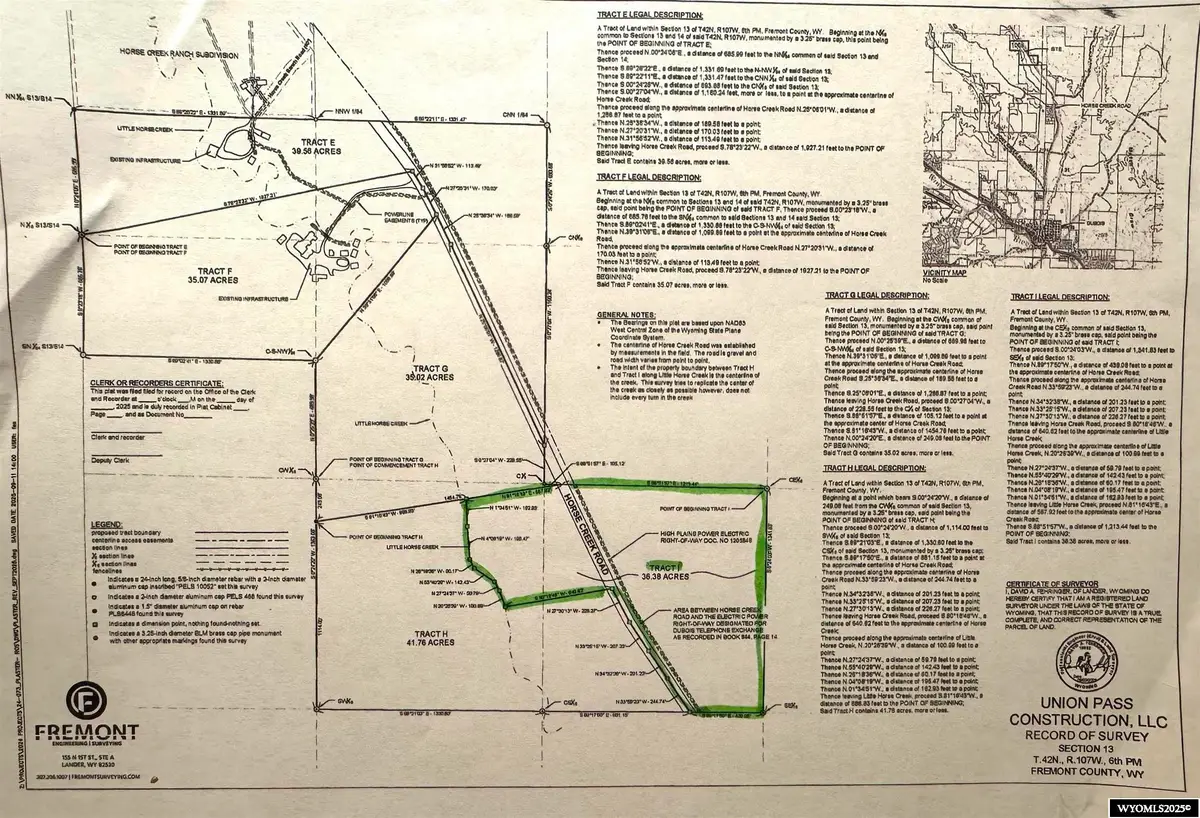 1068 Tract I Horsecreek Road, Dubois, WY 82513 - Image #1