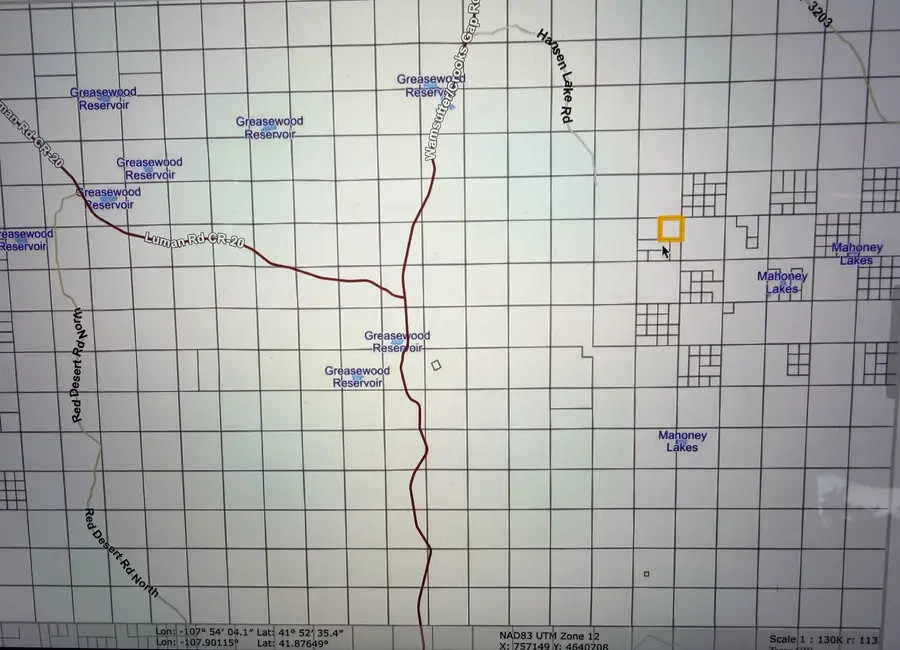 T22N R93W SEC 1, Rock Springs North, WY 82901 - #3
